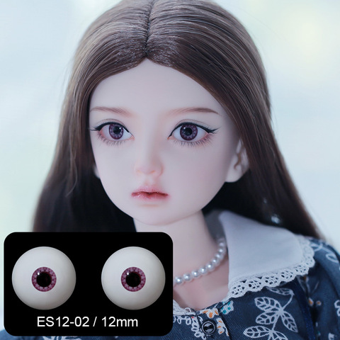 Ojos de resina de colores para ojos BJD, tamaño 1/3, 1/4, 1/6, 1/8, SD MSD, 12mm, 14mm, novedad, envío gratis ► Foto 1/6