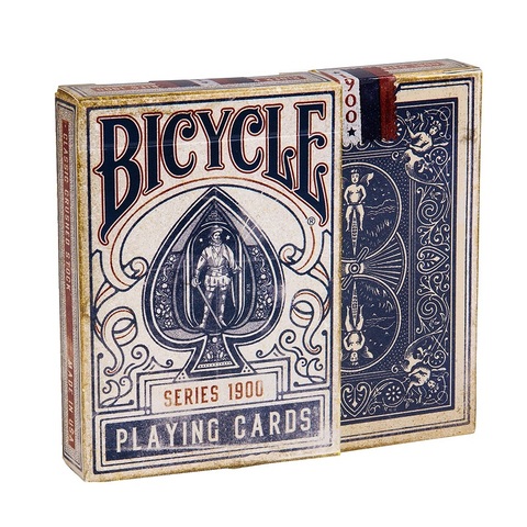Bicicleta de la serie 1900 jugando a las cartas con Ellusionist Vintage cubierta USPCC Poker tarjeta mágica juegos de accesorios de trucos de magia de mago ► Foto 1/6