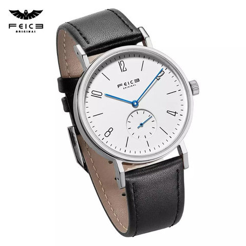 FEICE Unisex reloj de pulsera de la Bauhaus, reloj de los hombres reloj mecánico automático de acero inoxidable casuales a prueba de agua reloj de moda FM201 ► Foto 1/6