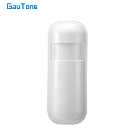 GauTone-Sensor de movimiento PIR, Detector de movimiento infrarrojo inalámbrico para sistema de alarma de casa, 433MHz, eV1527 ► Foto 1/6