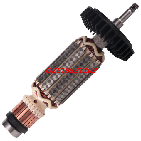 1PC repuesto de lijadora en ángulo eléctrico Rotor del Motor para Makita 9553NB 9553HB N 9555 Rotor con rodamiento 607 AC 220V ► Foto 1/4