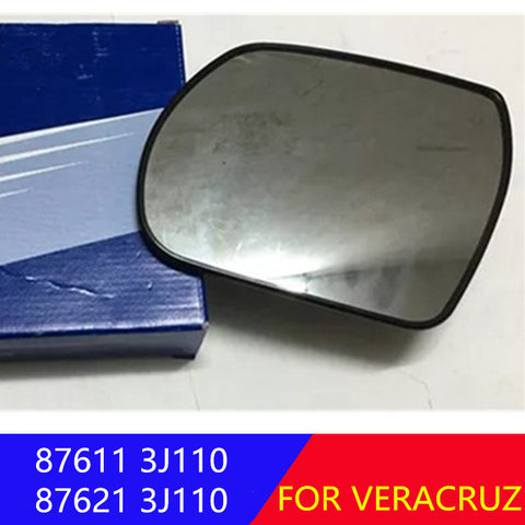 Espejo retrovisor de cristal con calefacción tipo espejo, cristal auténtico para Hyundai Veracruz IX55 876113J110 876213J110 ► Foto 1/2