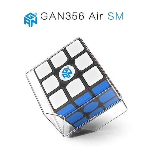 GAN 356 AIR SM Magneticcube GAN-cubo mágico 3x3x3, GAN 356 AIR SM, cubo magnético 3x3x3, cubo mágico, cubo de competición profesional, rompecabezas, juguetes GAN 356 S M puzzle cubo magico profissional magia neocube ► Foto 1/6