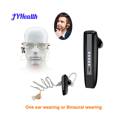 JYHealth-Mini audífono Invisible recargable para ancianos, amplificador de sonido Binaural, audífonos digitales para sordos, dispositivos para el cuidado del oído ► Foto 1/6