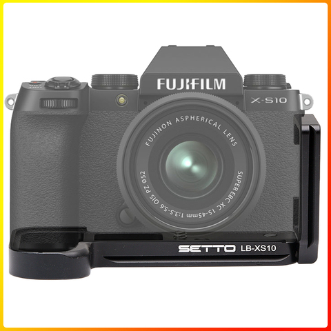 Placa de soporte de X-S10 L con Cable disparador rápido, interruptor de acceso de retrato a paisaje para Fujifilm Fuji XS10 X-S10 ► Foto 1/6