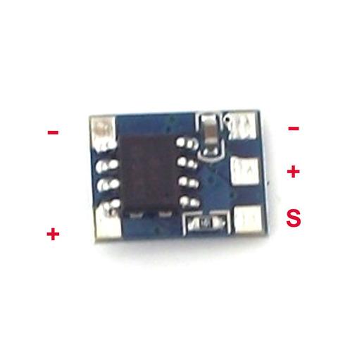 Controlador de velocidad del Motor, microcontrolador de velocidad del Motor 1A RC, ESC, artesanal, 5V, DC, reductor, Módulo de accionamiento del motor, dos cables ► Foto 1/6