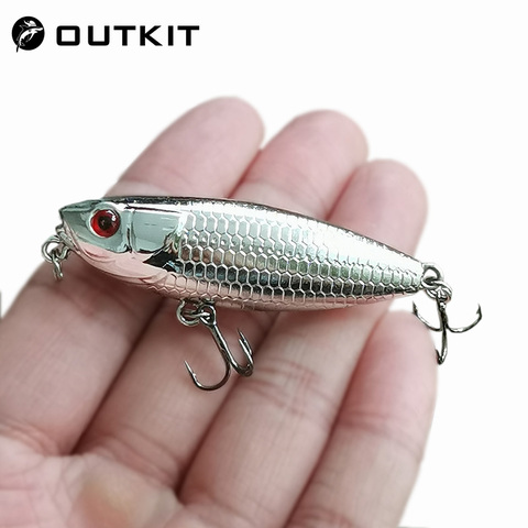 Señuelo de pesca flotante, cebos Crankbait de 6cm y 6,5g, cebo duro de fundición larga artificial ► Foto 1/6