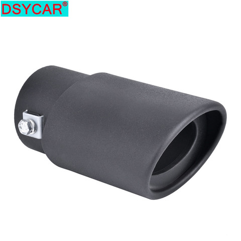 DSYCAR Universal de acero inoxidable tubo de escape de coche silenciador cubre estilo para Jeep Bmw Fiat Ford Mercedes Skoda peugeot Chevrolet ► Foto 1/6