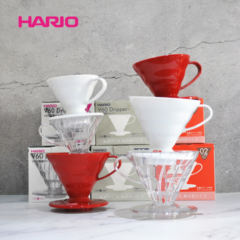 Taza de filtro Hario V60, herramienta de café con goteo de resina, VD-01/02, Japón ► Foto 1/6