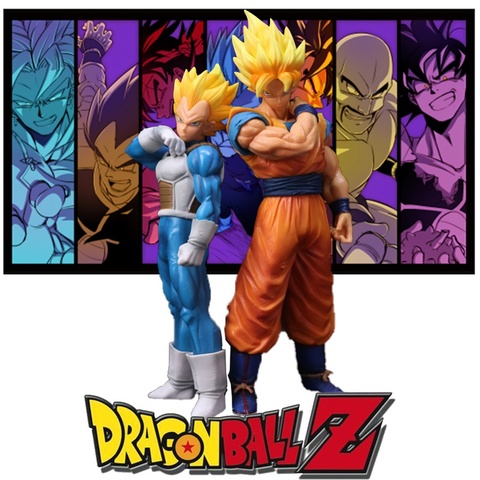 La bola del dragón del Anime figura de acción Son goku Super Saiyan figura de Vegeta DBZ Figuras juguete de modelo de colección ► Foto 1/5