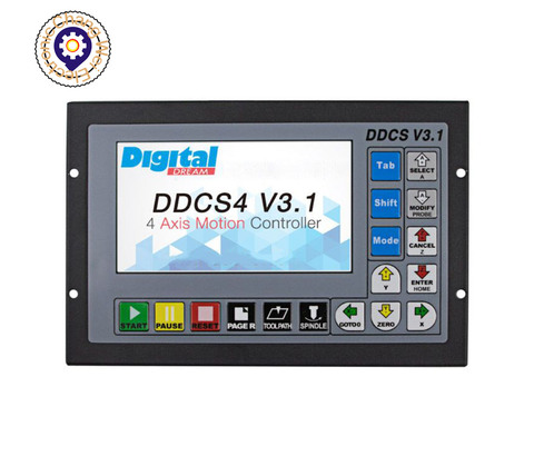 ¡Envío GRATUITO! Controlador de movimiento independiente DDCSV3.1, compatible con 3 ejes/4 ejes, interfaz de controlador de USB CNC ► Foto 1/6