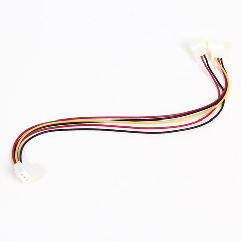 Divisor de Cable de alimentación para ventilador de PC, 5 uds., 12V, 3 pines, hembra a 2/3 Pines, macho, extensor de Cable, conector de 3 divisor de formas ► Foto 1/6