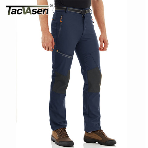 TACVASEN-pantalones de verano para hombre, pantalón ligero, secado rápido, para senderismo, Camping, con múltiples bolsillos, para pesca de montaña ► Foto 1/6