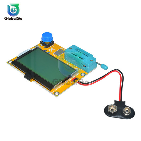 Mega328 LCD comprobador de transistores Digital LCR-T4 retroiluminación de triodo de capacitancia Digital pantalla LCD para controlador MOSFET/JFET/PNP/NPN ► Foto 1/6