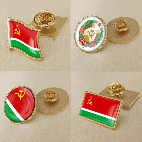 Broche con forma de bandera, insignias de solapa ► Foto 1/6