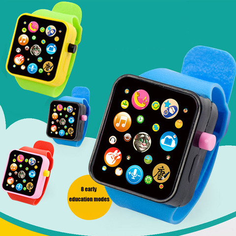 Reloj Digital para niños pequeños, pulsera inteligente de alta calidad con pantalla táctil 3D, juguete educativo, 9 ► Foto 1/6
