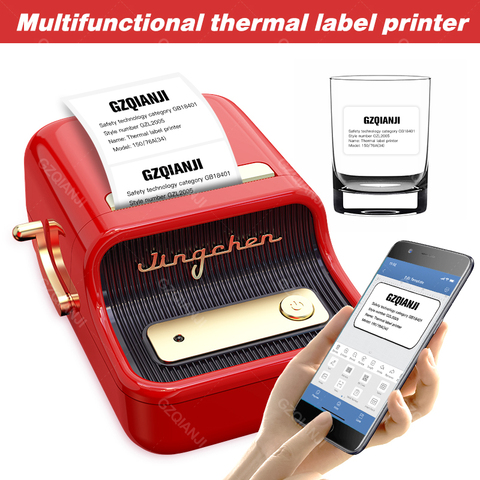 Niimbot-Impresora térmica de etiquetas B21, dispositivo de impresión portátil de bolsillo, Bluetooth, rápida, para uso doméstico y oficina ► Foto 1/6