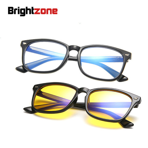 Brightzone Bestsellers 16 colores disponibles envío forma Anti azul luz UV bloqueo Anti-radiación vidrios Eyewear gafas ► Foto 1/6