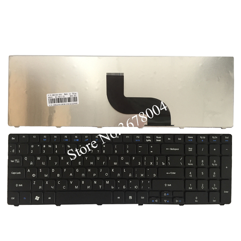 Teclado ruso para Acer Aspire 5551g 5560G 5560 (15 '') 5551 5552 5552g 5553 5553g 5625 5736 5741 RU teclado para ordenador portátil nuevo ► Foto 1/5