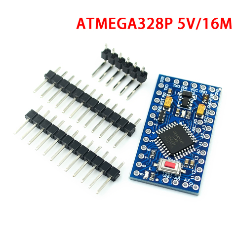 10 unids/lote ATMEGA328P Pro Mini 328 Mini ATMEGA328 5V/16MHz para Arduino ► Foto 1/2