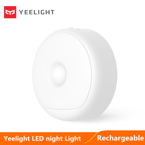 Yeelight-Luz LED nocturna con carga USB, luz infrarroja magnética con Sensor de movimiento para el hogar inteligente Xiaomi Mijia ► Foto 1/6