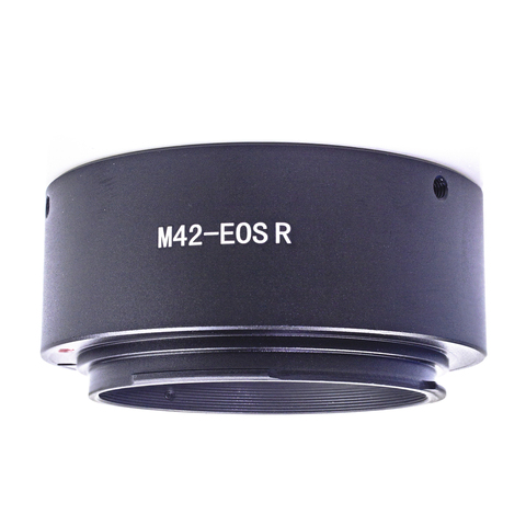 M42-RF M42-EOSR anillo adaptador de montura de lente para M42 42mm Praktica/Pentax hilo lente y Canon EOS R Cuerpo de Cámara M42-R adaptador ► Foto 1/4