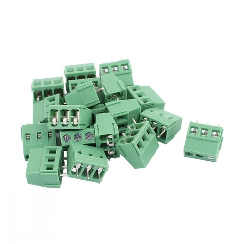 Conector de KF128-5.0 PCB recto, empalmable, KF128-2P/100/5,08/7,5 Bloque de terminales de tornillo/3P, 7,62mm, 5,0mm, 5,08/7,5mm, 7,62 Uds. ► Foto 1/6