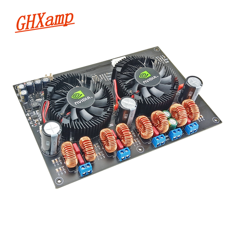 GHXAMP-placa amplificadora de potencia TPA3255, 300W * 4, 4 canales, Clase D, amplificador de Audio Digital, DC24-48V HD, alta calidad, 1 ud. ► Foto 1/6