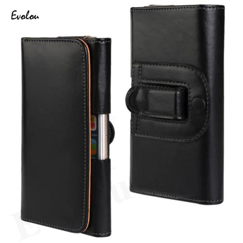 Bolsa de cuero para teléfono Samsung Galaxy, Funda de cuero con Clip para cinturón, para A90, A80, A70, A60, A50, A40, A30, A20, A10S, A20E, A30S, A20S ► Foto 1/6