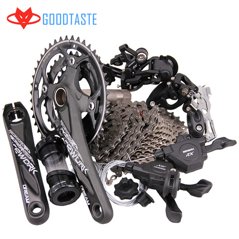 Kit de transmisión de 30 velocidades, bicicleta de montaña sensah M6000 de 10 velocidades, accesorios para bicicleta de montaña, Dial trasero M610 ► Foto 1/5