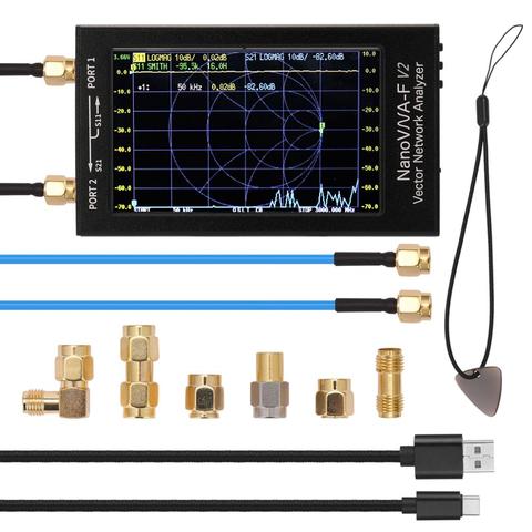 Nanovna-f V2-analizador de red vectorial, pantalla LCD IPS de 4,3 pulgadas, S-A-A-2, Analizador de antena de onda corta HF VHF UHF ► Foto 1/6