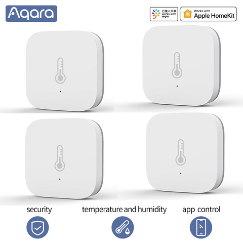 Aqara-Sensor de temperatura inteligente para Xiaomi Mi home App, Sensor de Ambiente de humedad y presión de aire con Control remoto inteligente Zigbee ► Foto 1/1