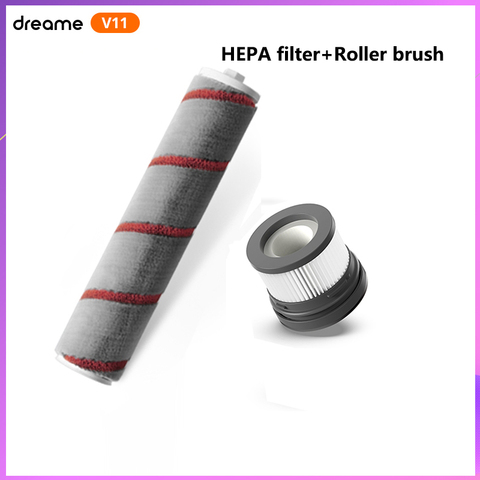 Dreame-Kit de piezas de cepillo de rodillo V11 HEPA, accesorios para aspiradoras de mano inalámbricas para el hogar ► Foto 1/6