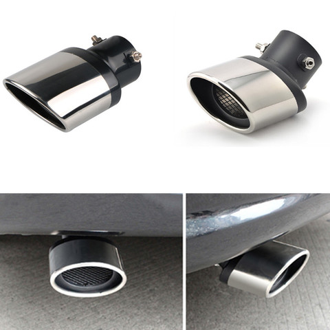 Silenciador de escape Universal para coche, revestimiento de cuello de tubo de escape, accesorios para Toyota Corolla Camry CHR RAV4 avensis yaris auris ► Foto 1/6