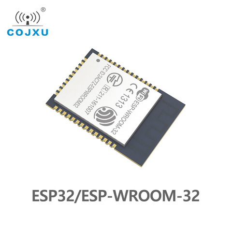 Transceptor inalámbrico de radiofrecuencia, ESP-WROOM-32 ESP32, Wifi + Bluetooth, Dual Core, MCU, 2,4 GHz, baja potencia, Ble 4,2, transmisor, 240MHz, 4MB ► Foto 1/4