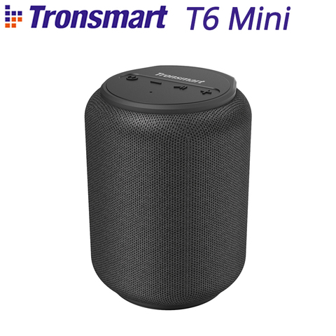 Tronsmart T6 Mini TWS Bluetooth 5,0 altavoz IPX6 impermeable altavoz inalámbrico 24 horas tiempo de reproducción parlantes portátiles para exterior 15W ► Foto 1/6