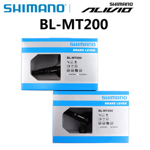 Shimano-palanca de freno de disco hidráulico para bicicleta de montaña, BL-MT200 BL MT200, derecho e izquierdo, productos genuinos ► Foto 1/6