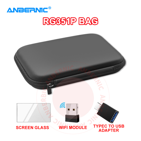 ANBERNIC-funda protectora de pantalla de vidrio templado RG351P RG351, accesorio para consola portátil, módulo Wifi ► Foto 1/6