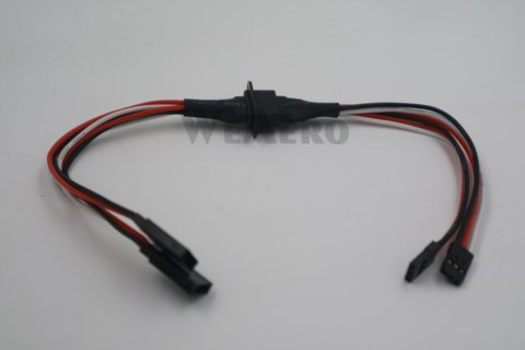 ¡Nueva llegada! MPX-multicable de 8 pines, 20AWG, con enchufe de extensión Servo, macho, enchufe hembra, 2 cables, 3 cables, versión para aviones RC ► Foto 1/6