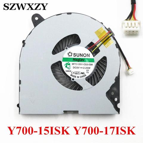 Marca nueva Original para Lenovo Y700 Fan Y700-15ISK Y700-17ISK Ventilador de refrigeración para portátil ► Foto 1/3