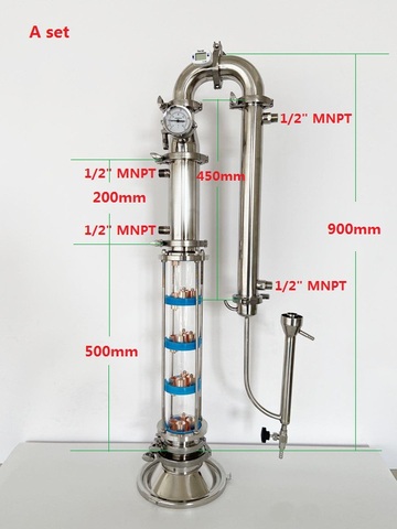 Destilador de flauta OD91, 3 