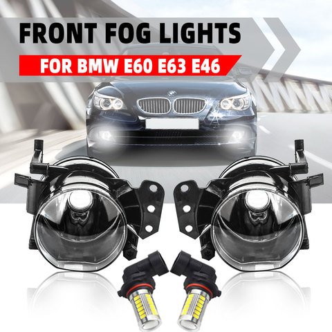 Luces antiniebla LED halógenas, para BMW E60, E90, E63, E46, 323i, 325i, 525i ► Foto 1/6