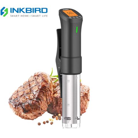 Inkbird-Olla al vacío ISV-200W Sous Vide con circulador de inmersión de 1000W, olla de cocción lenta, barril de acero inoxidable y pantalla LED ► Foto 1/6