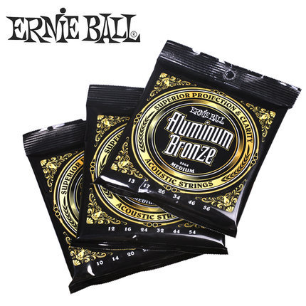 Ernie Ball, cuerdas de guitarra acústica de aluminio y bronce, 1 Juego de cuerdas 2564 2566 2570 ► Foto 1/1