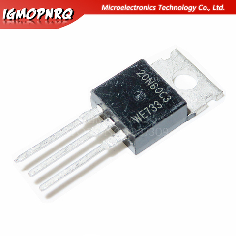 5 uds. SPP20N60C3 20N60C3 SPP20N60 TO-220 nuevo original ► Foto 1/1