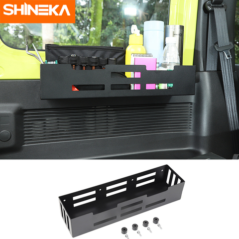 SHINEKA-soporte de almacenamiento para puerta lateral de maletero de coche, accesorios organizadores para Suzuki Jimny 2022 ► Foto 1/6