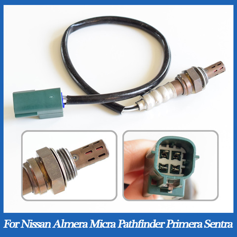 Sensor de oxígeno con sonda Lambda O2 para coche, índice de combustible de aire para Nissan Almera Micra Pathfinder Primera Sentra, 22690-AU000 22690-AX000 ► Foto 1/6