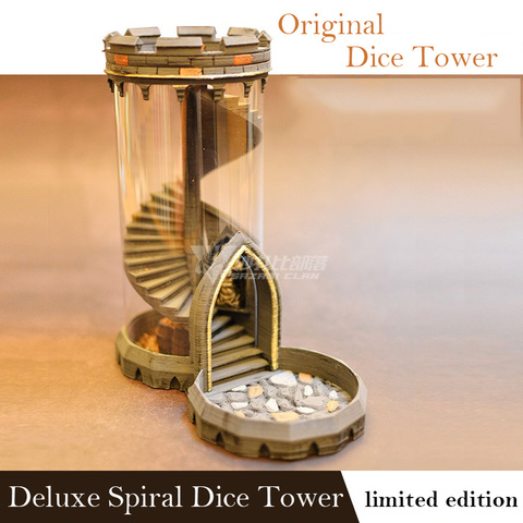 Torre de dados Original de lujo, modelo compatible con todos los modelos de juego común TRPG, mazmorras en miniatura BBG dragon ► Foto 1/6