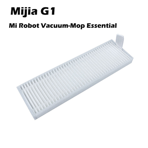 1 filtro Hepa + 1 filtro de esponja piezas de repuesto para XIAOMI MIJIA G1 MJSTG1 Mi Robot aspirador-mopa Essential Xaomi Xiomi accesorio ► Foto 1/6