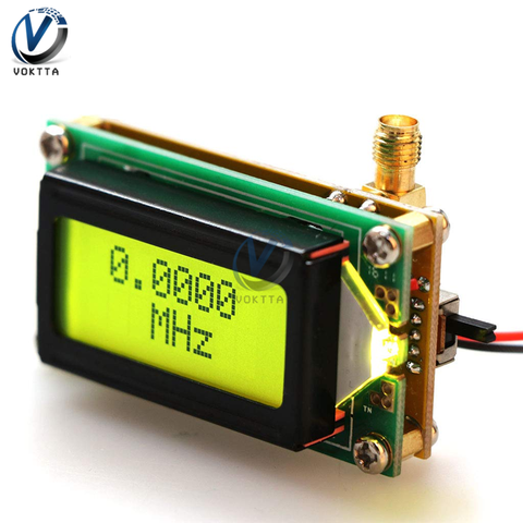 Contador de frecuencia de alta precisión, medidor de RF 1-500 MHz, probador de frecuencia de pantalla LCD Digital para Radio ► Foto 1/6